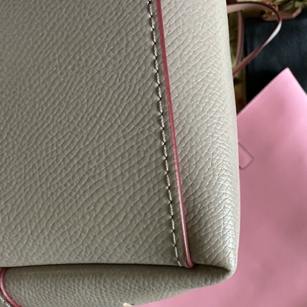 Coach Brown Laser-Cut Tote Bag - Picture 10 of 12
